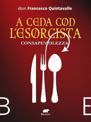 cover image of A cena con l'esorcista